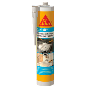SILICONAS PARA BAÑOS Y COCINAS SANISIL 280ml SIKA