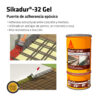 PUENTES DE ADHERENCIA EPÓXICO PARA ANCLAJES Y REPARACIÓN SIKADUR 32 GEL 5KG - Imagen 5